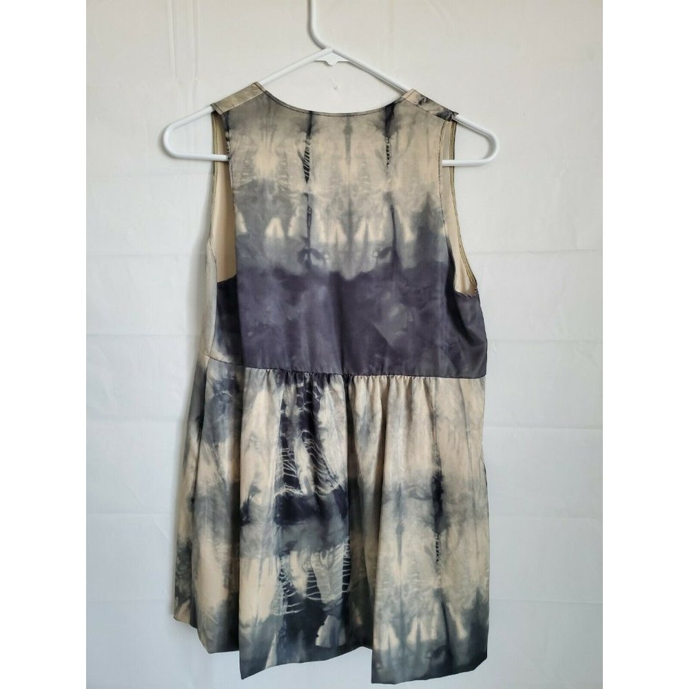 Stella Mccartney Mini Dress 100% silk Pastel Green - Picture 3 of 11